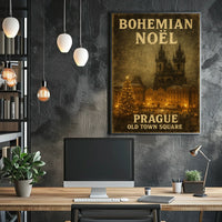 Bohemian Noël In Prague Poster