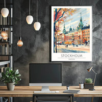 Autumn in Stockholm Poster PosterGoat
