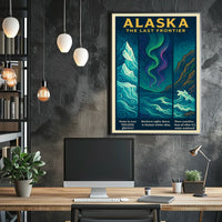 Alaska The Last Frontier Poster