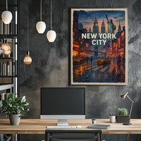 New York City Vibes Poster