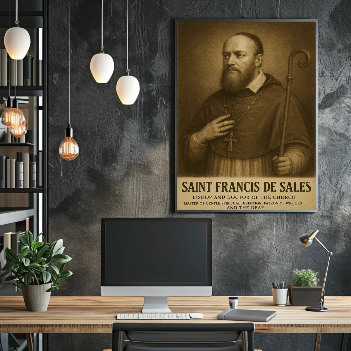 Saint Francis De Sales Patron Of Poster