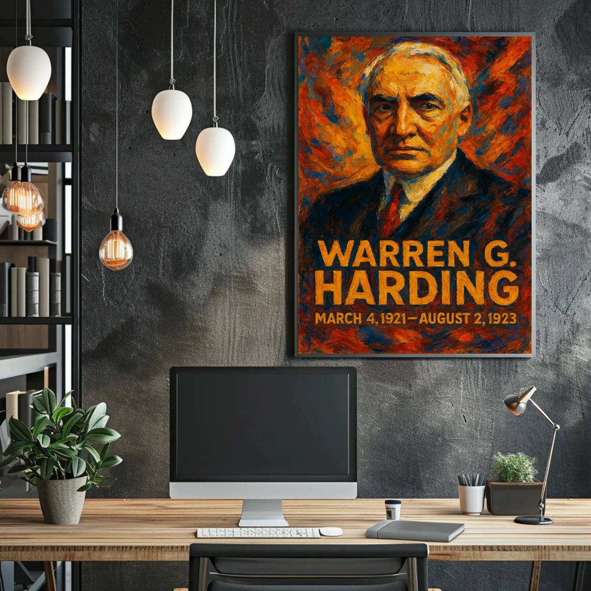 Warren G. Harding Poster