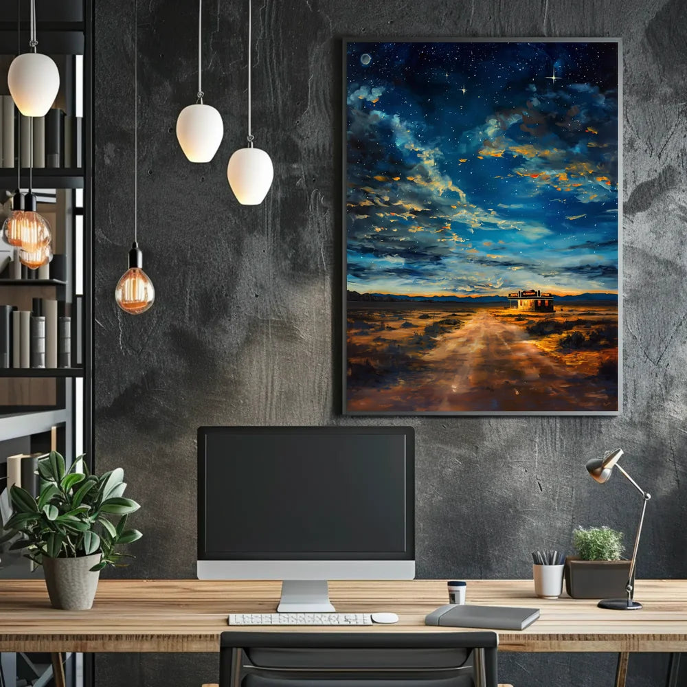 Abstract Interpretation Art Poster
