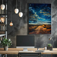 Abstract Interpretation Art Poster