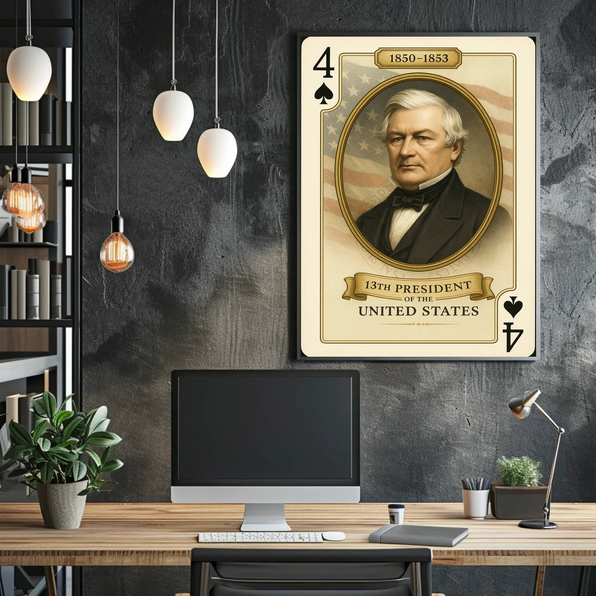 13th President Of The United States Poster