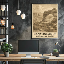 Canyonlands National Park Panorama Poster