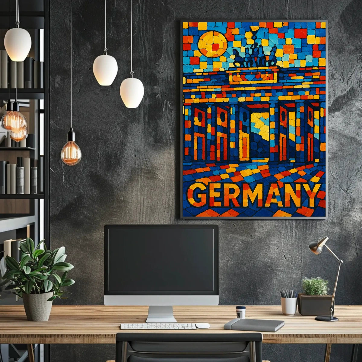 Vibrant Germany Poster