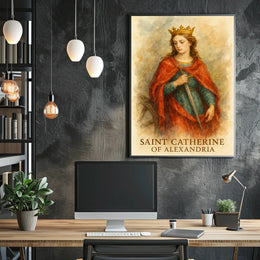 Saint Catherine of Alexandria Poster