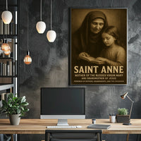 Saint Anne Patroness Of Mothers And Poster