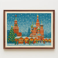 Winter Festivities in Russia Poster