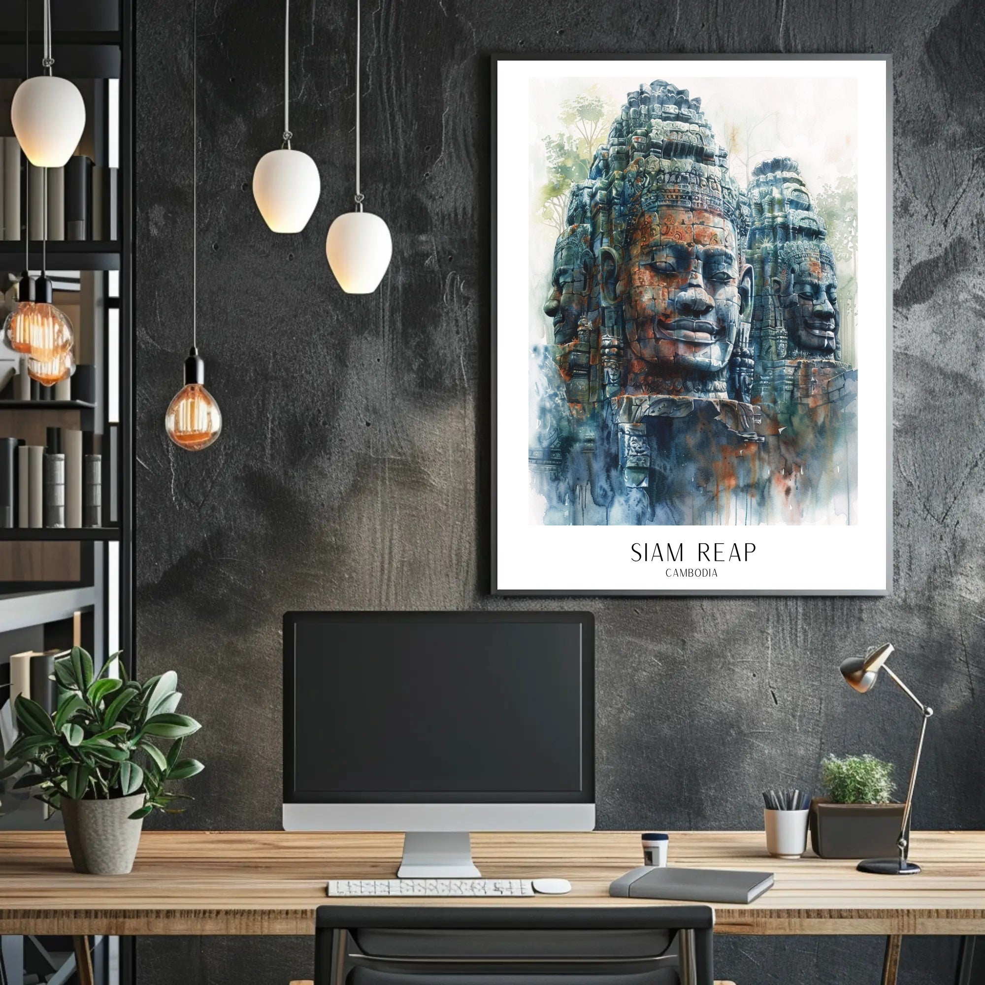 Enchanting Siem Reap Poster PosterGoat