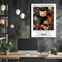 Cotton Prints Exhibition: Vintage Artistic Poster