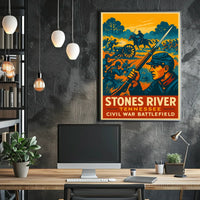 Stones River Tennessee Civil War Poster