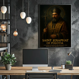Saint Josaphat Of Polotsk Poster