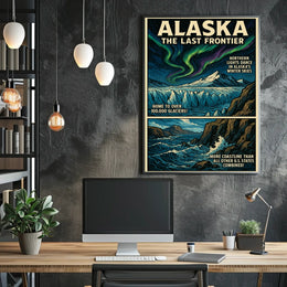 Alaska The Last Frontier Poster