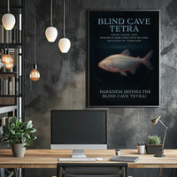 Blind Cave Tetra Poster