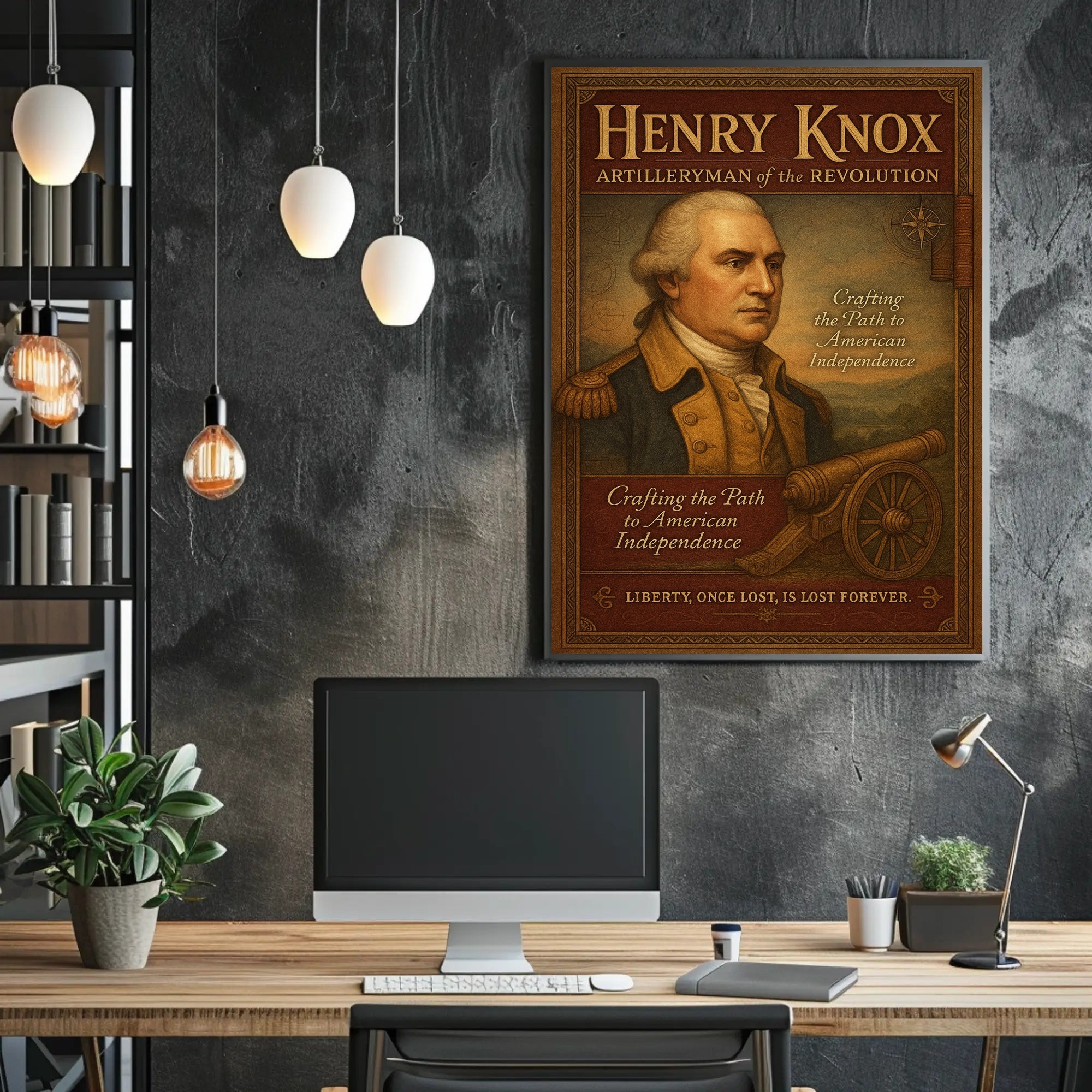 Henry Knox Artilleryman Of The Poster