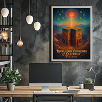 Rock-Hewn Churches of Lalibela Poster