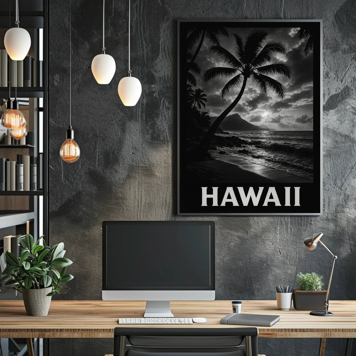 Hawaii Tropical Serenity Poster