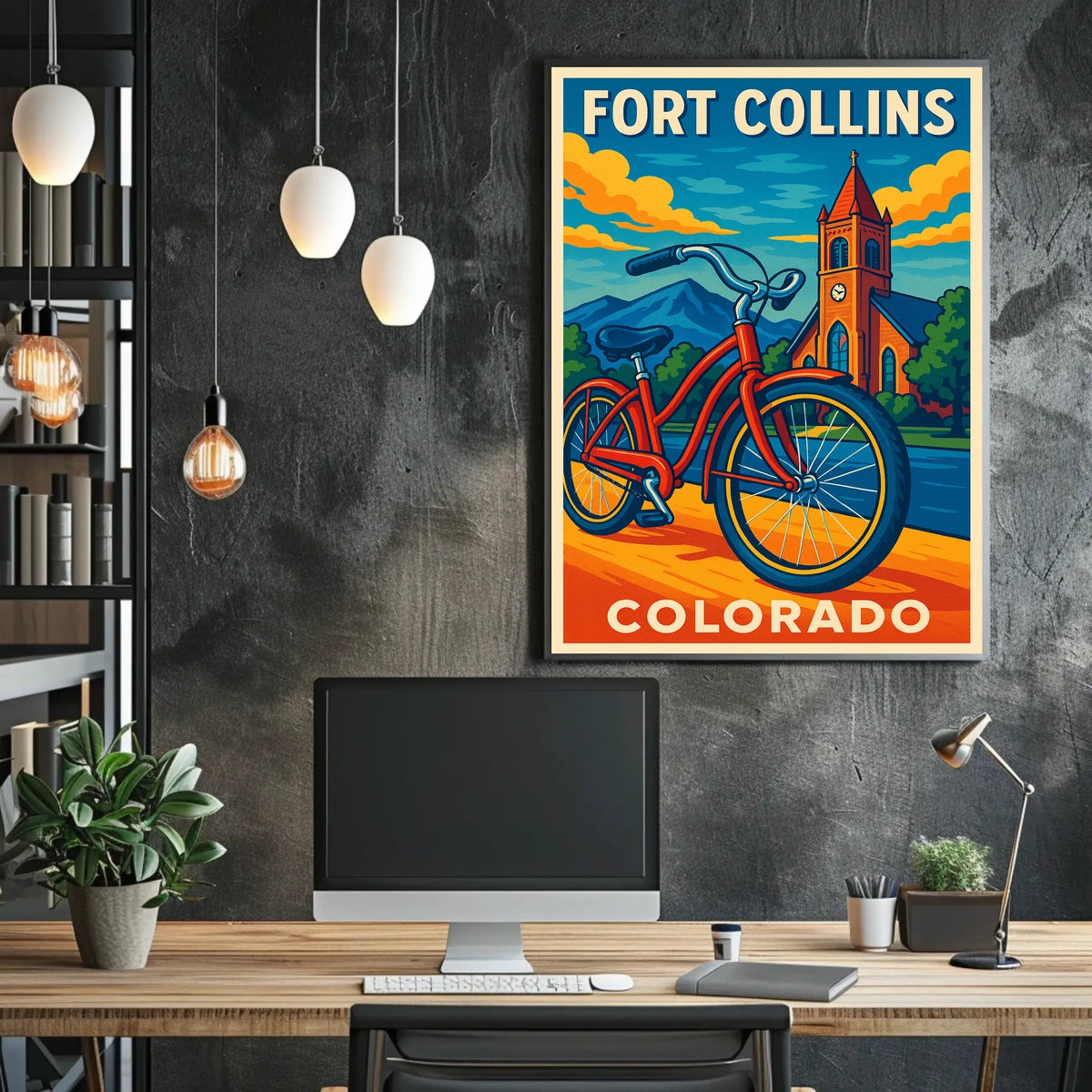 Fort Collins, Colorado Poster