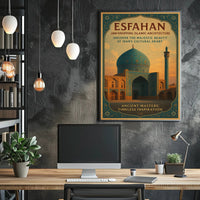 Esfahan – Majestic Islamic Architecture Poster PosterGoat