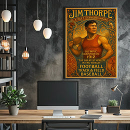Celebrating an Olympic Legend Poster