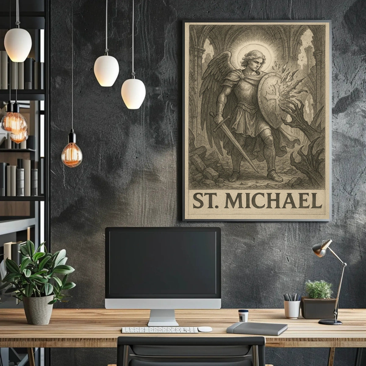 St. Michael The Archangel Poster