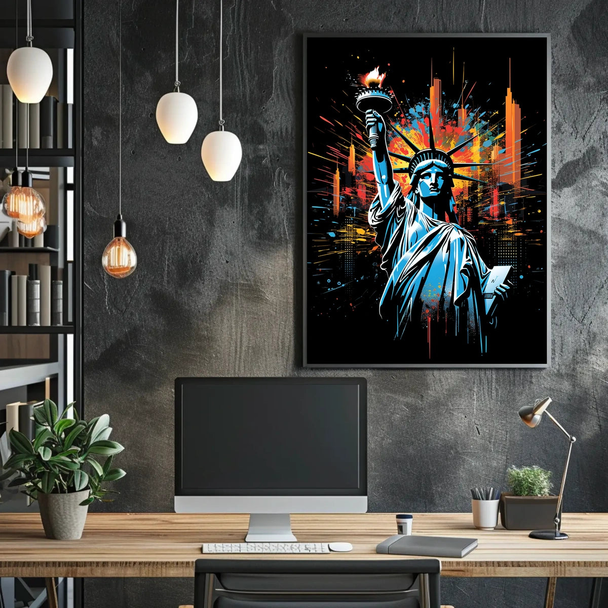 Statue Of Liberty A Symbol Of Freedom Poster