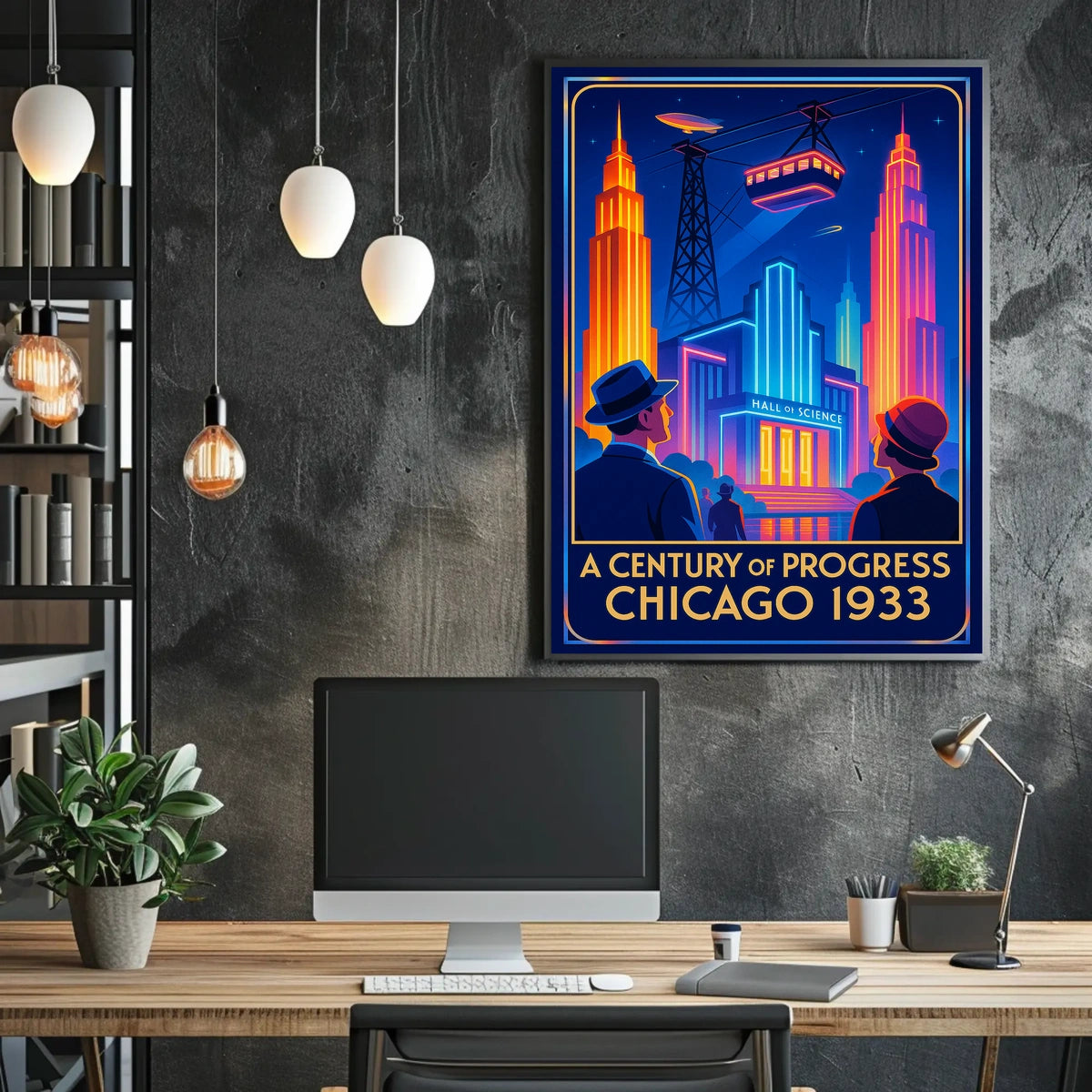 A Century of Progress Chicago 1933 Poster
