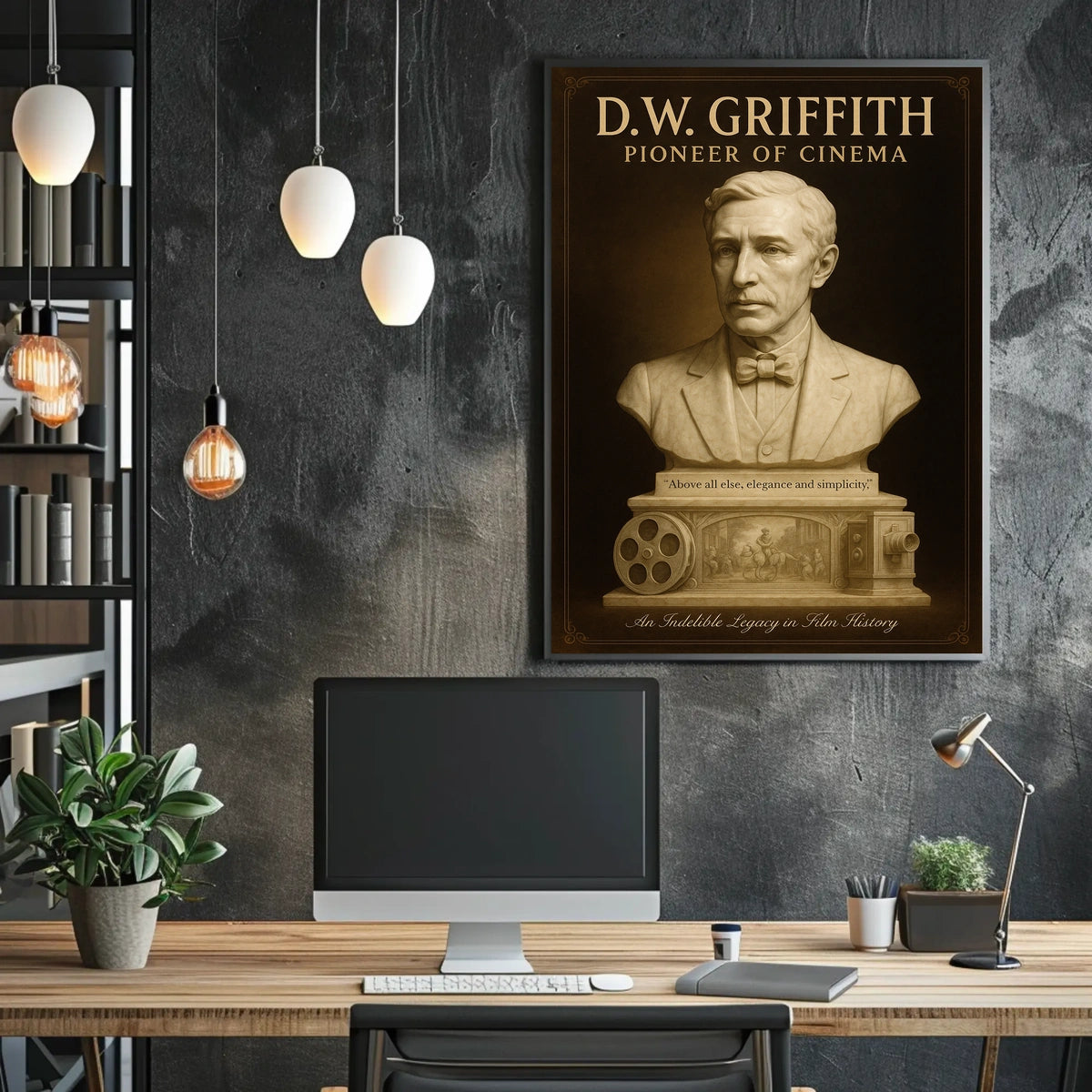 D.W. Griffith Pioneer Of Cinema Poster