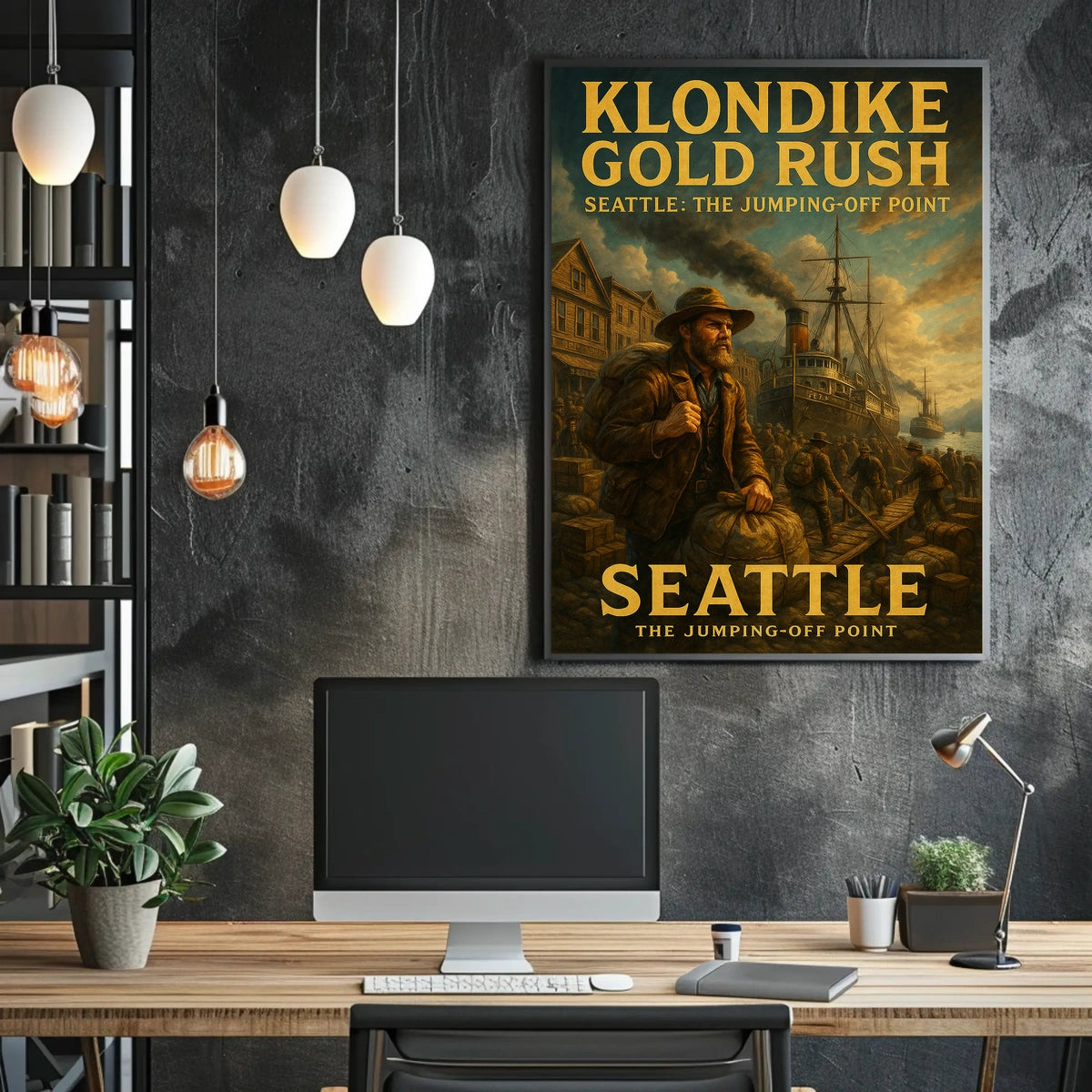 Klondike Gold Rush Seattle The Poster