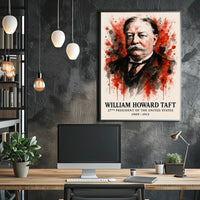 William Howard Taft Portrait: Historical or Presidential Poster