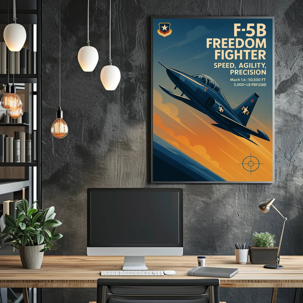 F-5B Freedom Fighter Poster
