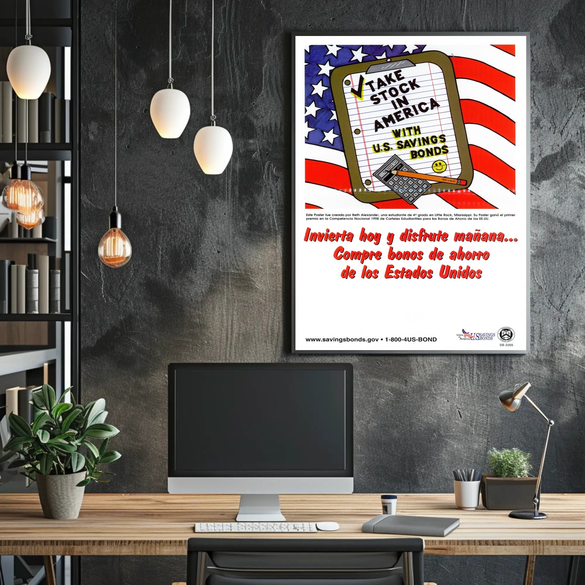 U.S. Savings Bonds Poster by Beth Alexander Poster PosterGoat