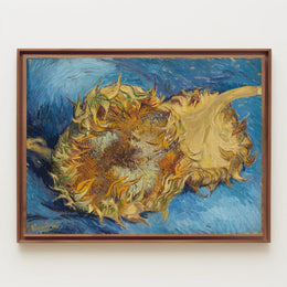 Sunflowers in Vibrant Brushstrokes Artistic Poster