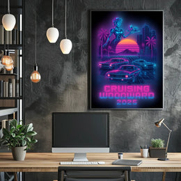 Cruising Woodward 2025 Poster