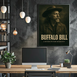 Buffalo Bill Old West Historical Recruitment Poster