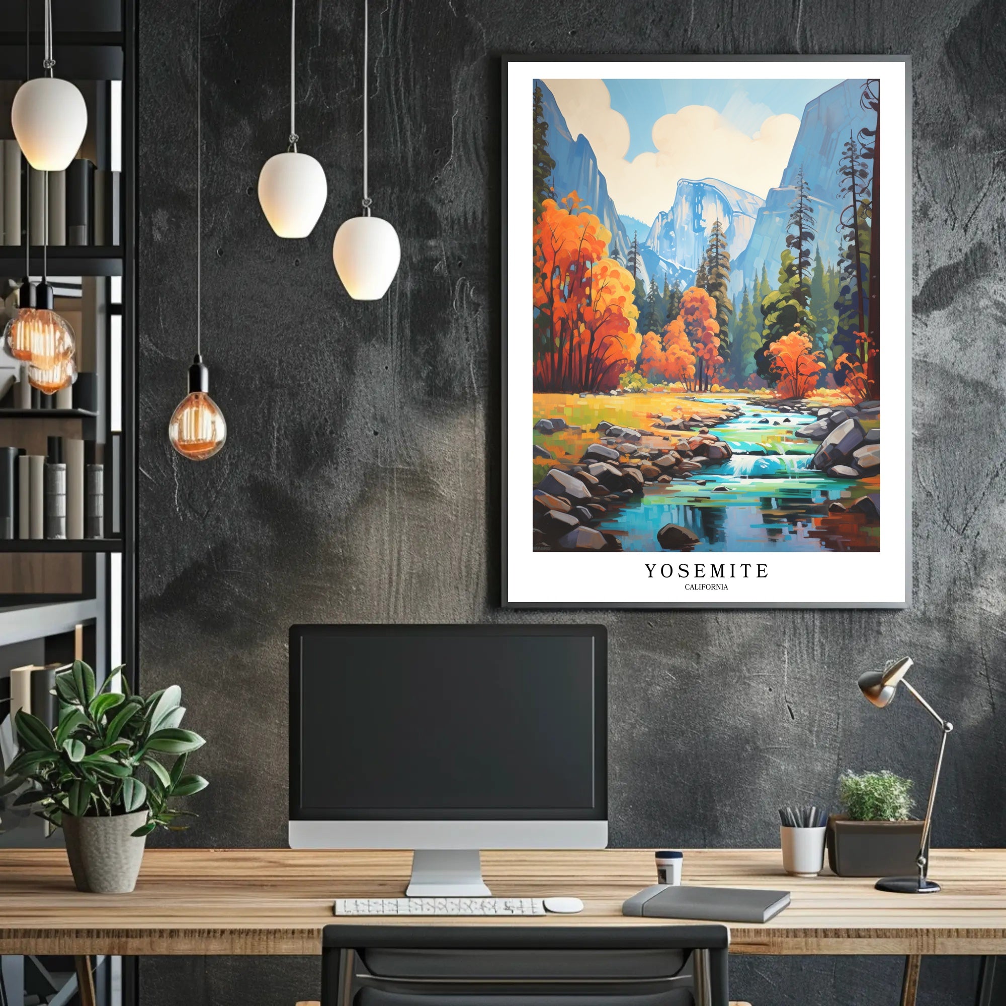 Yosemite National Park Poster PosterGoat