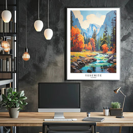 Yosemite National Park Poster PosterGoat