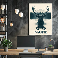 Maine Wilderness Poster