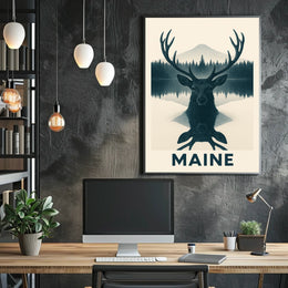 Maine Wilderness Poster