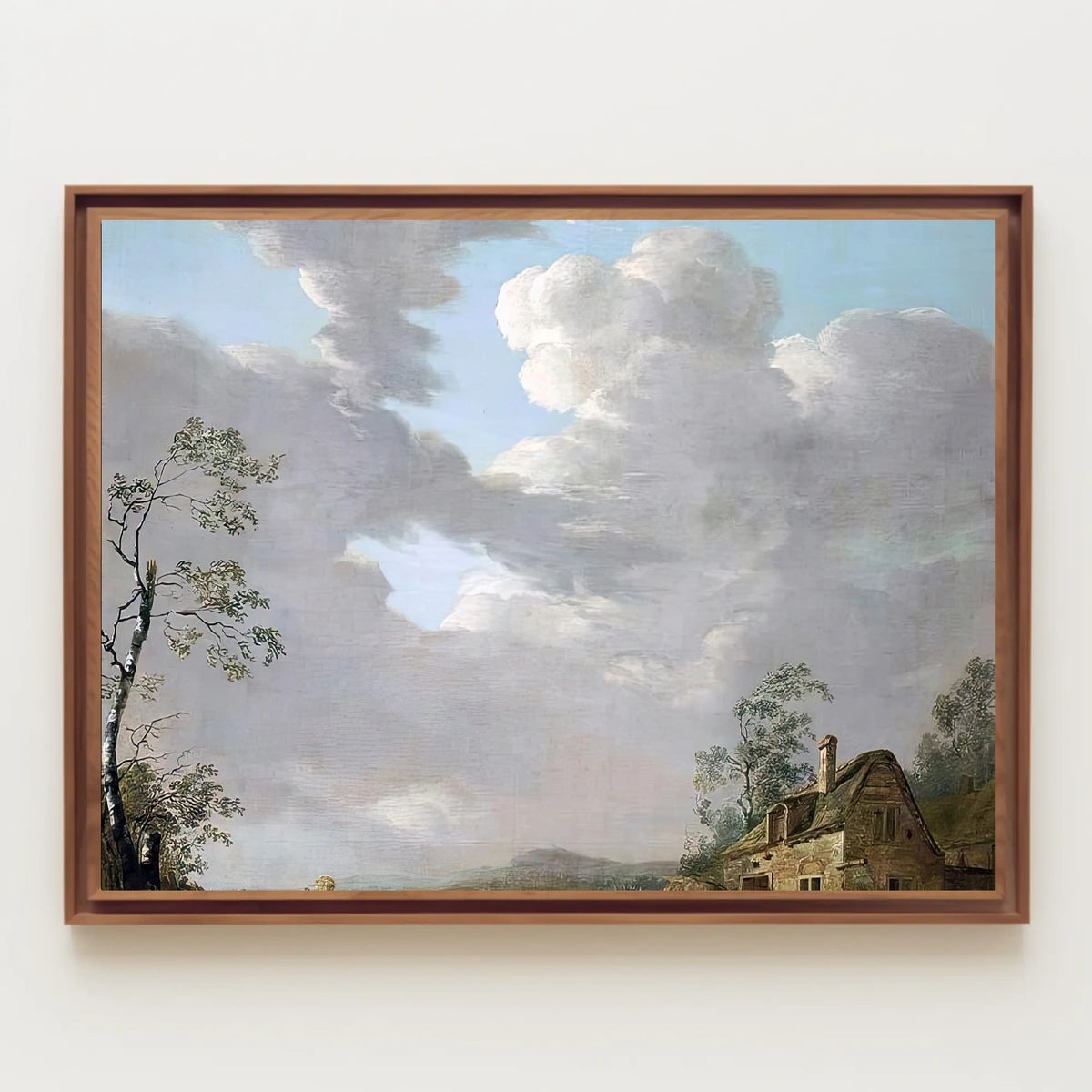 Pastoral Countryside Landscape Art Classic European Poster