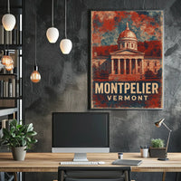 Montpelier, Vermont Poster