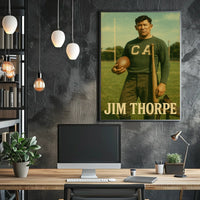 Jim Thorpe Athletic Legend Poster