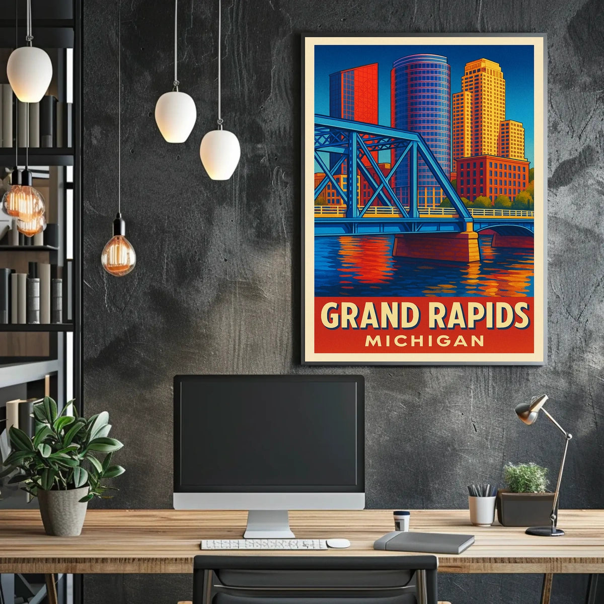 Grand Rapids, Michigan Poster