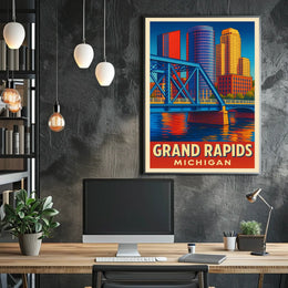 Grand Rapids, Michigan Poster