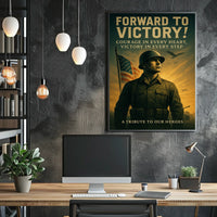 Forward To Victory Poster