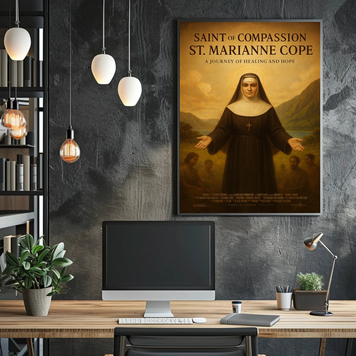 Saint of Compassion St. Marianne Cope Poster