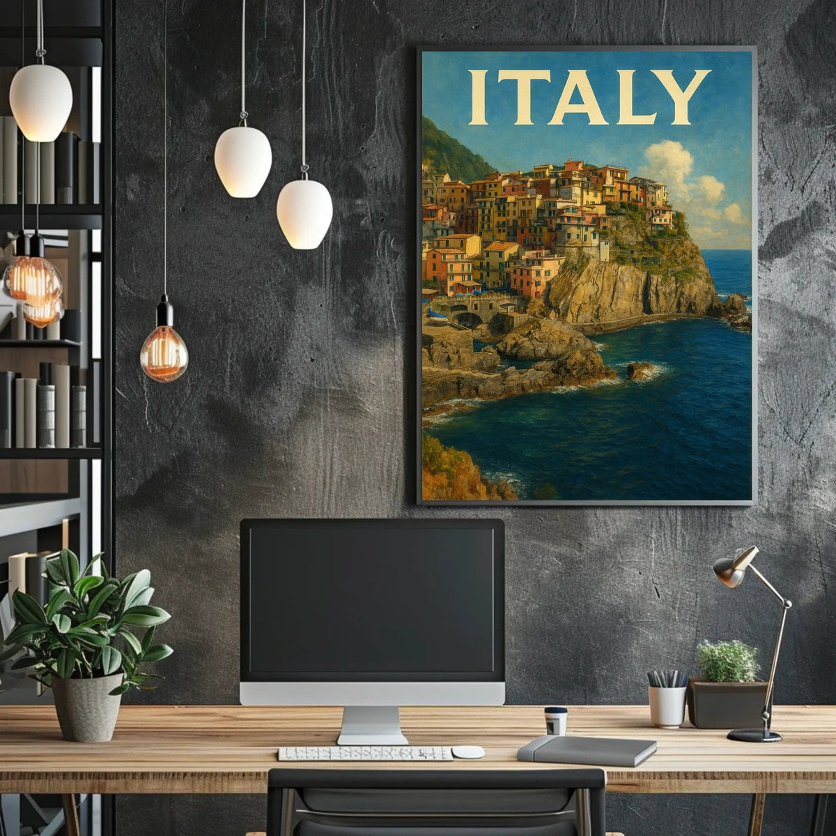 Italy Coastal Beauty Poster