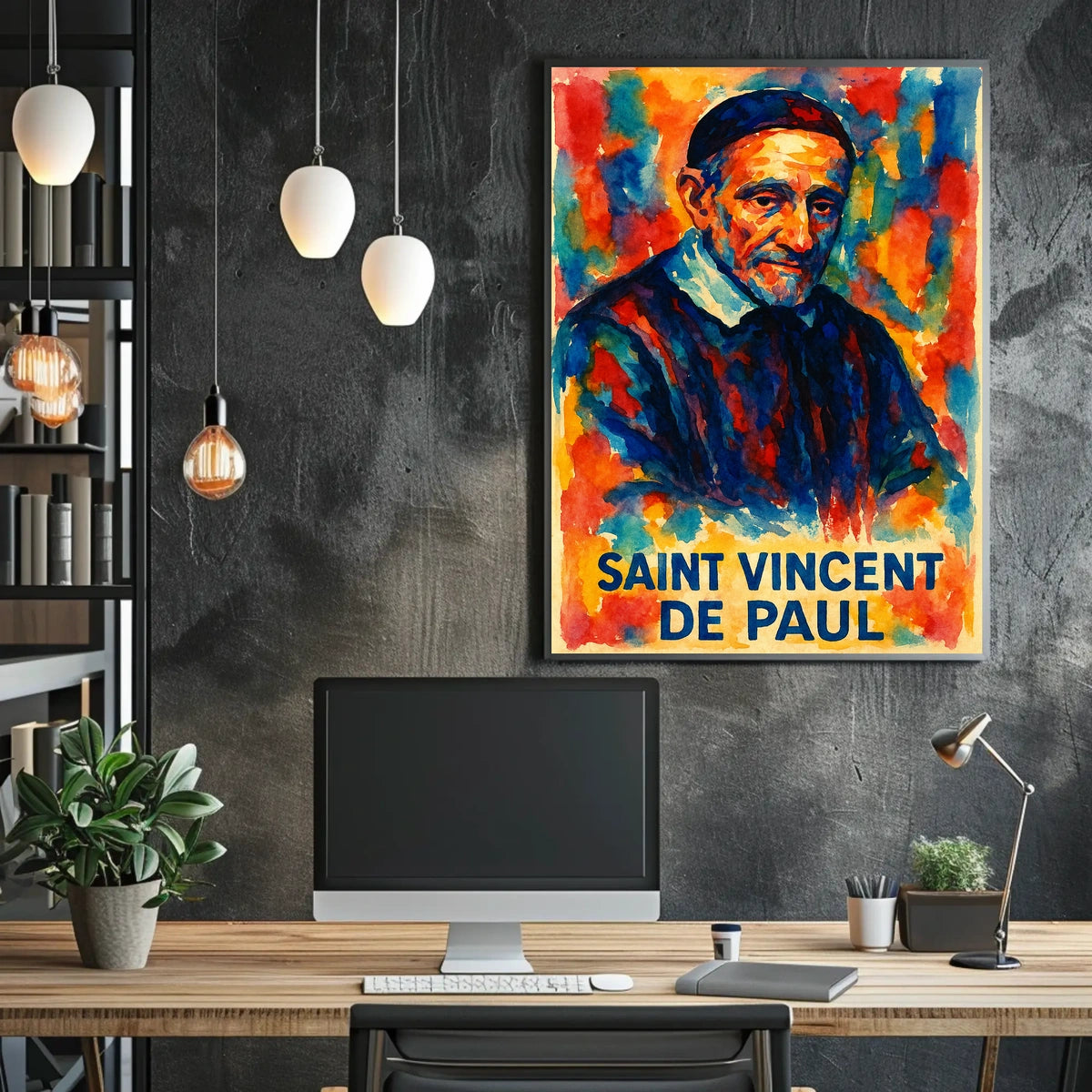 Saint Vincent De Paul Poster